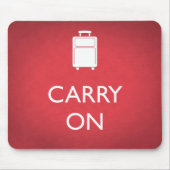 CARRON - Gepäck - Funny Red Mousepad (Vorne)