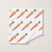Carrot Badhandtuch Set (Waschlappen)
