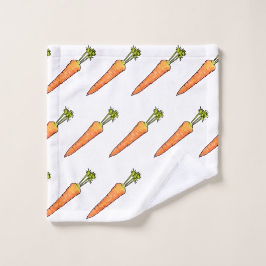 Carrot Badhandtuch Set (Waschlappen)