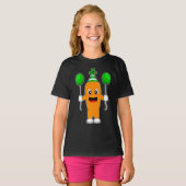 Carrot Birthday Balloons T-Shirt (Vorne ganz)