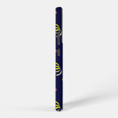 Carrot Cake Cupcake & Confetti Blue Samsung Galaxy Hülle (Rechte Seite)