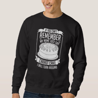 Carrot Cake Rezept Cupcakes Pie Gluten frei Vegan Sweatshirt