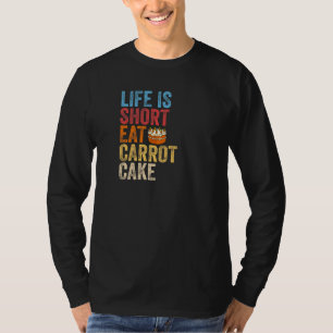 Carrot Cake Rezept Cupcakes Pie Gluten frei Vegan T-Shirt