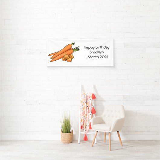 Carrot-Cartoon-Abbildung Banner (Insitu)
