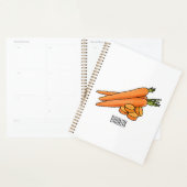Carrot-Cartoon-Abbildung Planer (Anzeige)