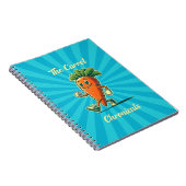 Carrot Chronicals Retro Cartoon notebook Notizblock (Rechte Seite)