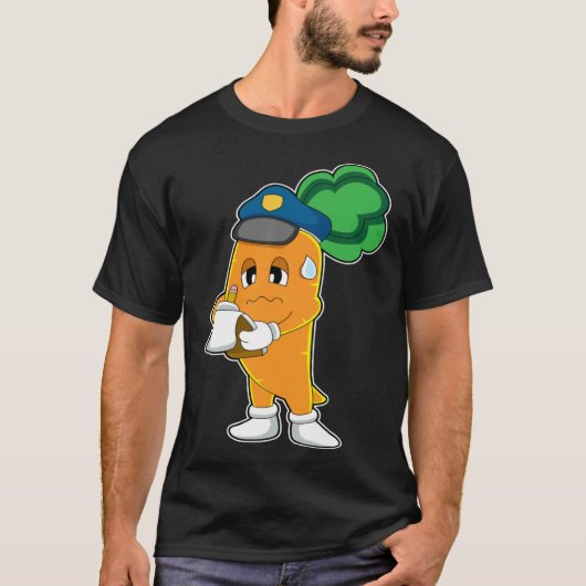 Carrot Cop Ticket Police T-Shirt (Vorderseite)