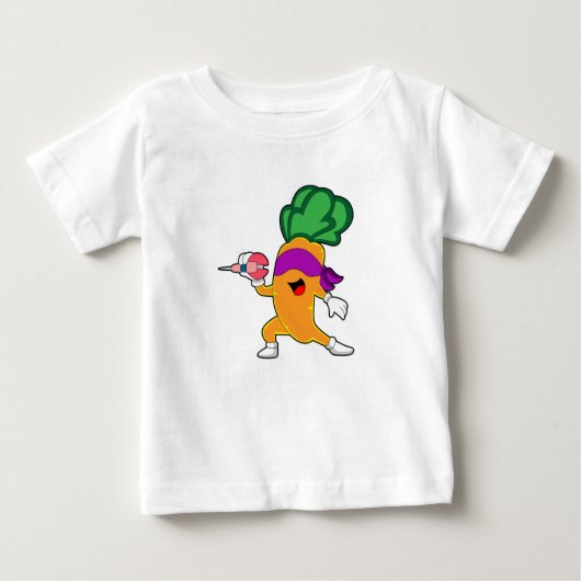 Carrot Darts Dart Baby T-shirt (Vorderseite)