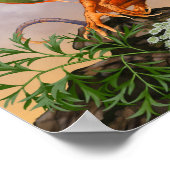 Carrot Dragon 11x14 (4x6 und höher) Poster (Ecke)