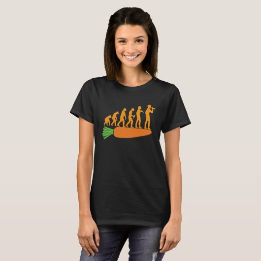 Carrot-Evolution T-Shirt (Vorne ganz)