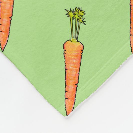 Carrot Fleecedecke (Ecke)