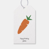 Carrot Geschenkanhänger (Vorderseite)