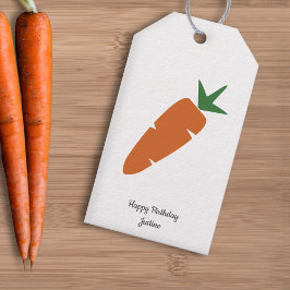 Carrot Geschenkanhänger