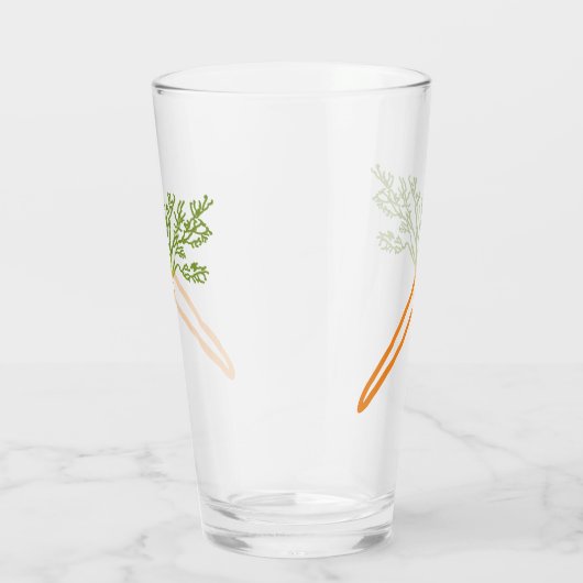Carrot Glas (Rechts)