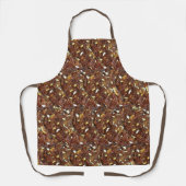 Carrot Halwa Dessert Sweet Food Pattern Schürze (Vorderseite)