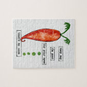 Carrot Jigsaw Puzzle - Schönes Gemüse (Horizontal)