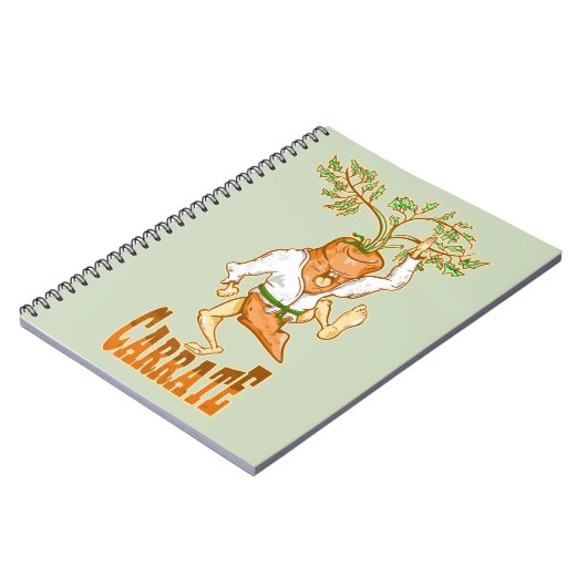 Carrot Karate CARRATE Notizblock (Linke Seite)