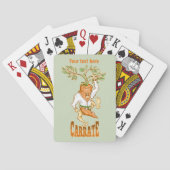 Carrot Karate CARRATE Spielkarten (Rückseite)