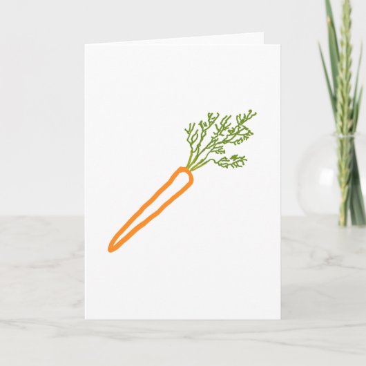 Carrot Karte (Vorderseite)