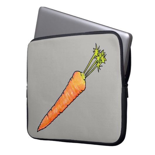 Carrot Laptopschutzhülle (Vorderseite Links)