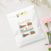 Carrot Layer Cake Slice Bäckerei Café Konditorei K Geschenktütchen (Versiegelt)