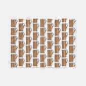 Carrot Layer Cake Slice Dessert Feinschmecker Back Fleecedecke (Vorderseite (Horizontal))