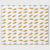 Carrot Muster Oaster Geschenkpapier Wrapping Papie (Flach)