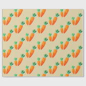 Carrot Oaster Wrapping Paper Geschenkpapier (Flach)