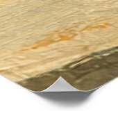 Carrot on a Table Hanging Artwork Poster (Ecke)