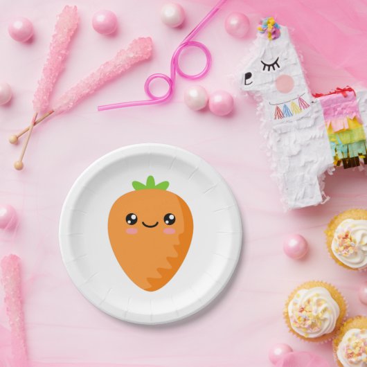 Carrot Pappteller (Party)