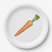 Carrot Pappteller (Vorderseite)