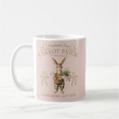 Carrot Patch Bunny Farmer Kaffeetasse (Links)