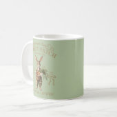 Carrot Patch Bunny Farmer Kaffeetasse (Vorderseite Links)