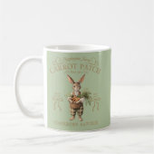 Carrot Patch Bunny Farmer Kaffeetasse (Links)