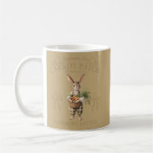 Carrot Patch Bunny Farmer Kaffeetasse (Links)