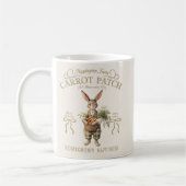 Carrot Patch Bunny Farmer Kaffeetasse (Links)