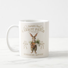 Carrot Patch Bunny Farmer Kaffeetasse