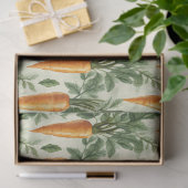 Carrot Pattern Spring Garden Decoupage Seidenpapier (Geschenk)
