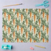 Carrot Pattern Spring Garden Decoupage Seidenpapier (Basteln)