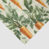 Carrot Pattern Spring Garden Decoupage Seidenpapier (Ausschnitt)