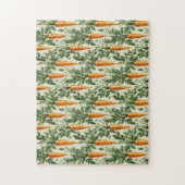Carrot Pattern Spring Garden Puzzle (Vertikal)