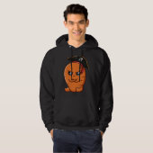 Carrot Pirate Vegan Food Hoodie (Vorne ganz)