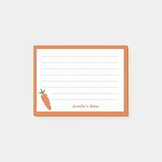 Carrot Post-it Klebezettel (Vorderseite)