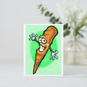 Carrot Postkarte (Stehend Vorderseite)