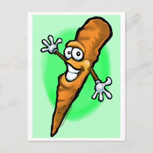 Carrot Postkarte (Vorderseite)