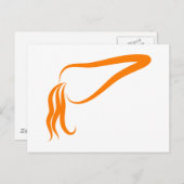 Carrot Postkarte (Vorne/Hinten)