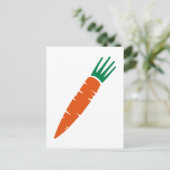 Carrot Postkarte (Stehend Vorderseite)
