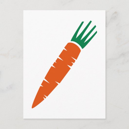 Carrot Postkarte (Vorderseite)
