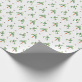 Carrot Rabbit Baby Geschenkpapier (Ecke)