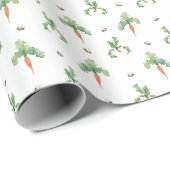 Carrot Rabbit Baby Geschenkpapier (Rolleneckpunkt)
